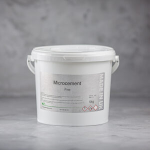 Microcement tub